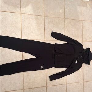 Emporio Armani Black High Collar Jumpsuit